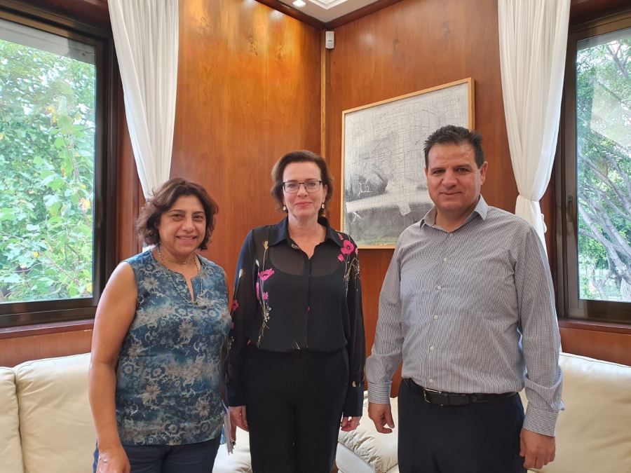 بعد أحداث العنف الأخيرة في حيفا عودة وشلبي يلتقيان لجلسة عمل مع كاليش